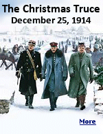 The Christmas Truce was a series of widespread, unofficial ceasefires that took place along the Western Front around Christmas 1914, during World War I.